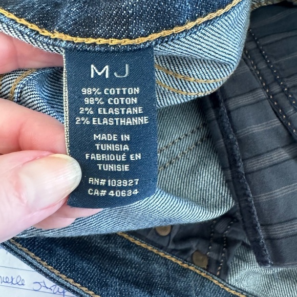 Marc Jacobs Chrissie low rise skinny stretch denim jeans size29 +tear last pic - Picture 5 of 9